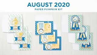 Paper Pumpkin August 2020