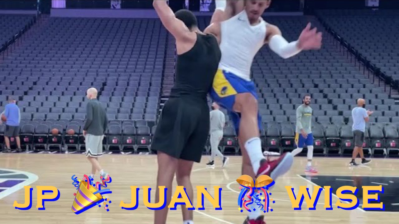 Jordan Poole loved scrapping with Juan Toscano-Anderson