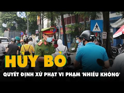 Video Hủy quyết định xử phạt vi phạm hành chính 'nhiều... - youtube