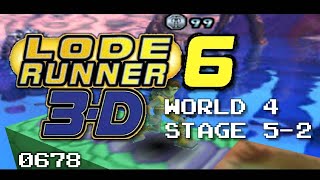 Lode Runner 6 - World 4 Stage 5-2 [0678]