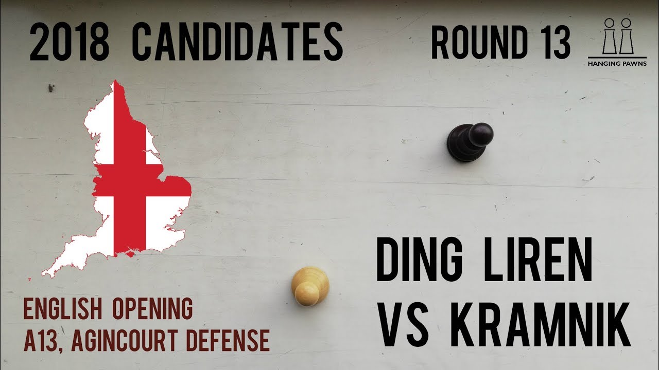 Kramnik goes wild in the Agincourt English! ⎸2018 Candidates, Round 13