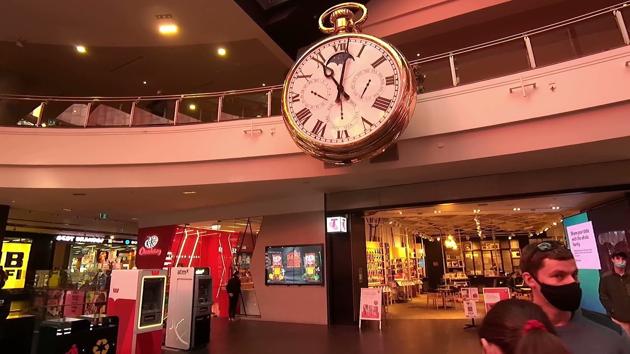 Melbourne central WALKING TOUR  Melbourne CBD Australia 2021