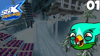 Let's Play SSX Tricky - Part 1 - World Circuit - Race - Garibaldi