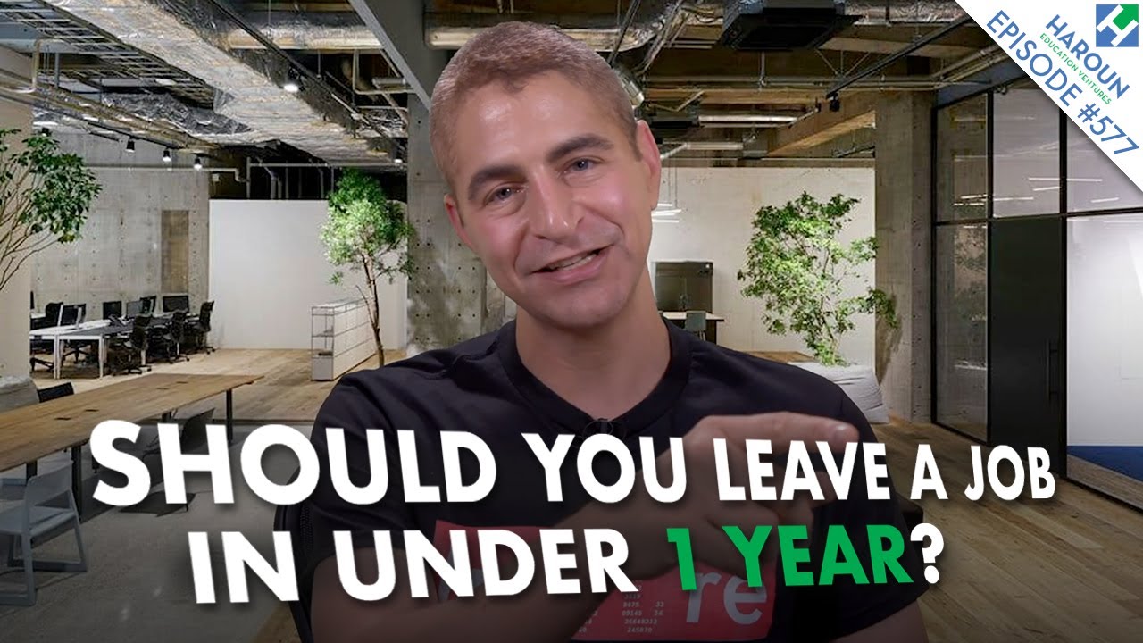 Is Leaving a Job in Under 1 Year Bad?