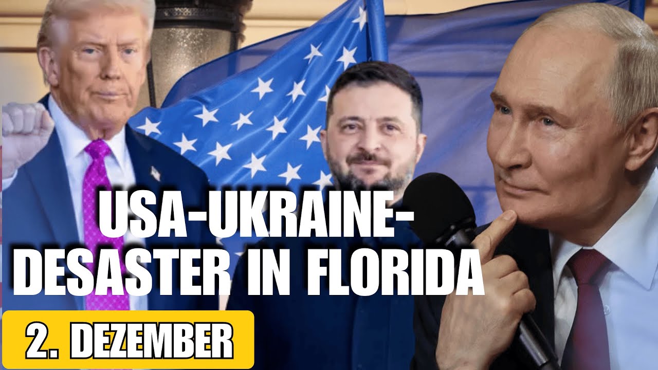 GEHEIMER EKLAT IN FLORIDA: WARUM DAS USA-UKRAINE-TREFFEN ZUM HISTORISCHEN DESASTER WURDE!