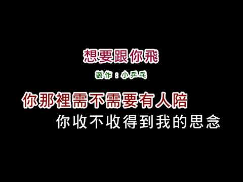 (伴奏版)鳳飛飛-想要跟你飛(DIY卡拉OK字幕)