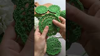 Easy DIY Crochet Coasters 🧶 Aesthetic Home DecorLevel up your coffee table with these cute handmade
