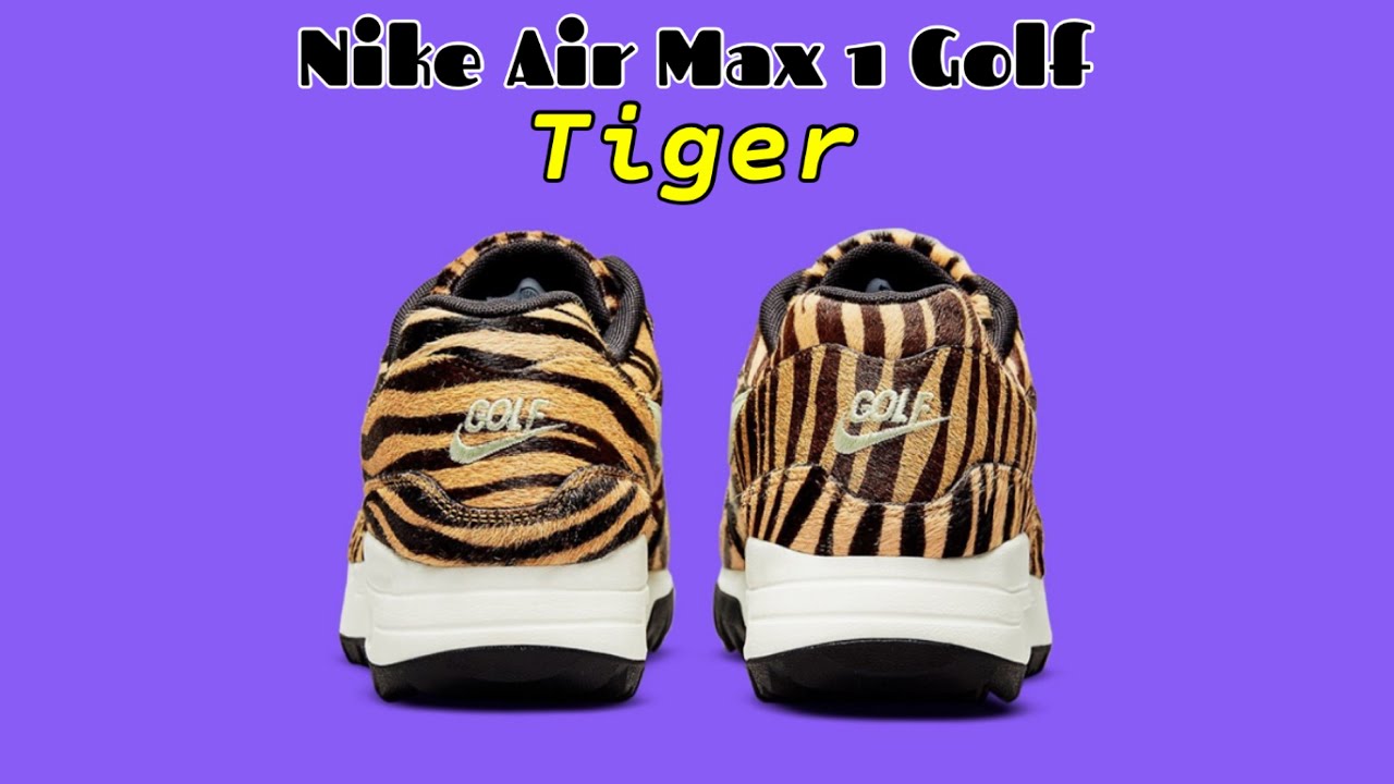 TIGER Nike Air Max 1 Golf