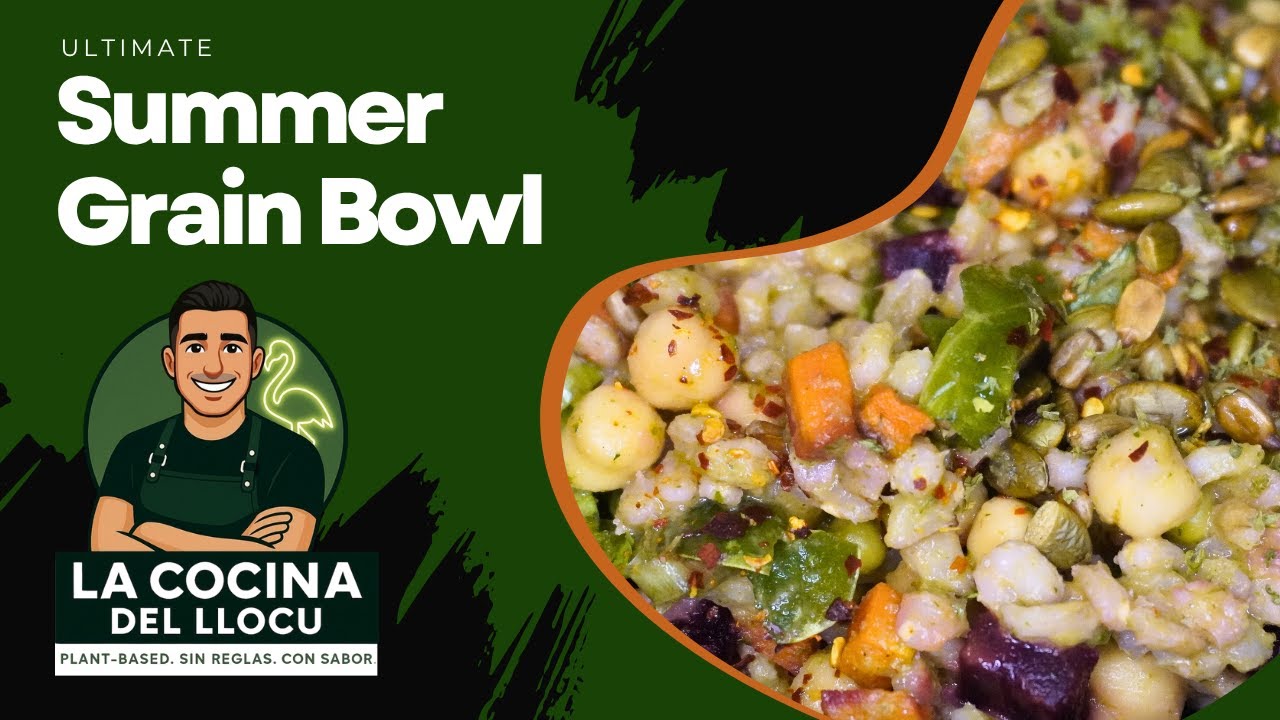 Chickpea & Barley Power Bowl🥗| Original Recipe, Health Scoring & Cooking Tips