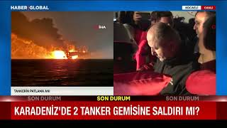 Son Daki̇ka Karadeniz Açıklarında 2 Rus Tankeri Patladı Kocaeli Valiliği Ve Rus Basınından Açıklama