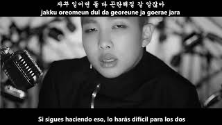 BTS (RM & Jin) - Trouble (Sub español - Hangul - Roma)