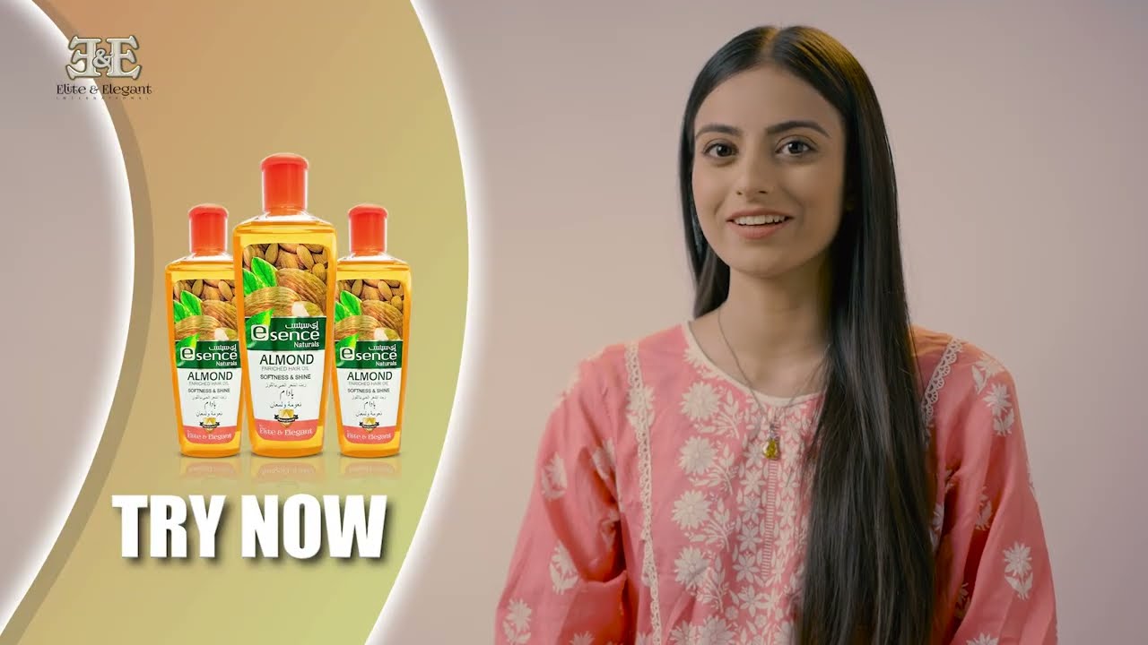 Feed your Hair with the goodness of e Sence almond oil