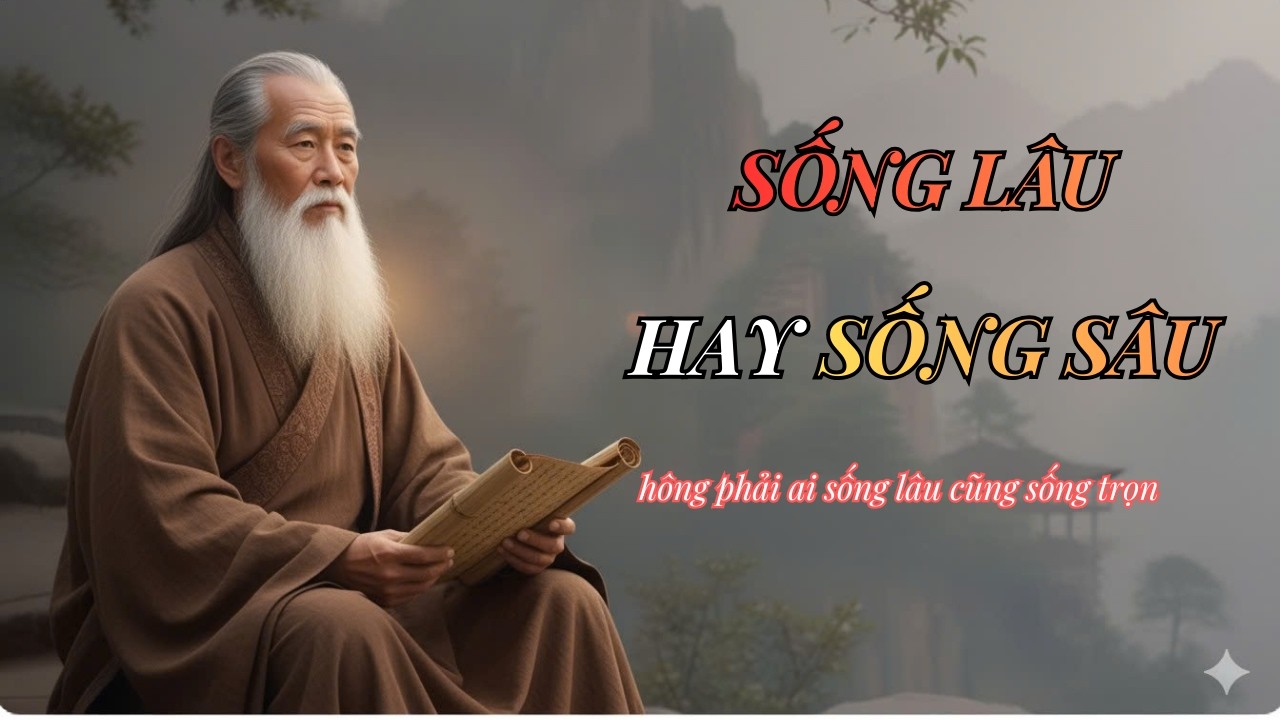 Sống Lâu Hay Sống Sâu? Cổ Nhân Đã Trả Lời Từ Hàng Nghìn Năm Trước - Đạo Xưa Tâm Nay