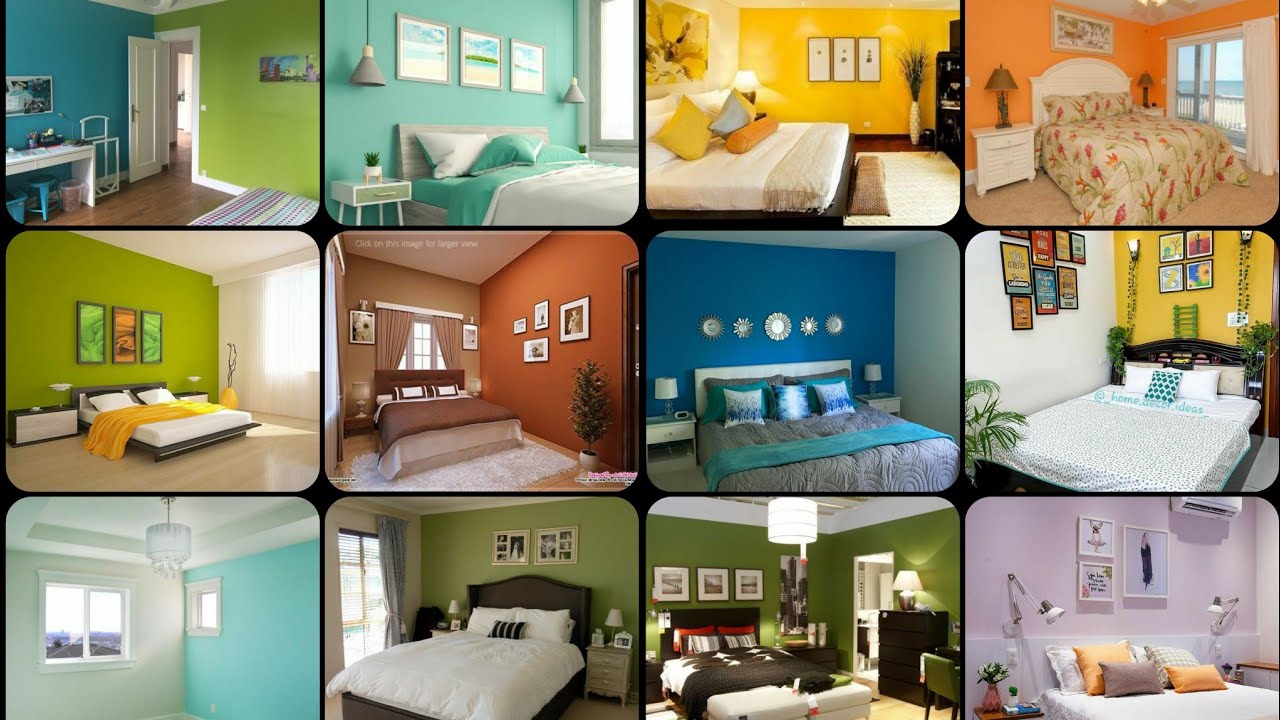 Two colour combination for bedroom/living room walls | Interior colour ...
