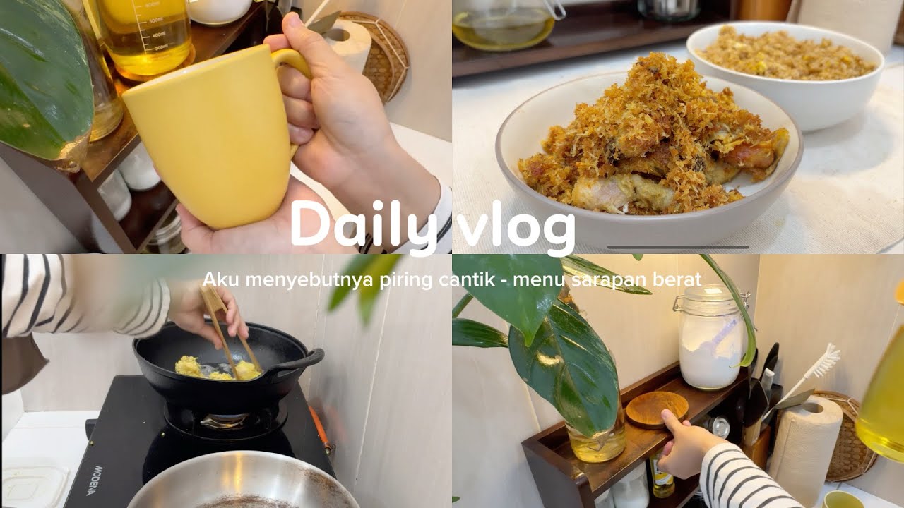 Daily vlog | Ketertarikan setelah menjadi istri adalah perintilan rumah tangga 🫕