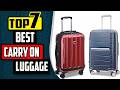Best Carry on Luggage | Top 7 Carry on Luggage Reviews [Buying Guide 2025]