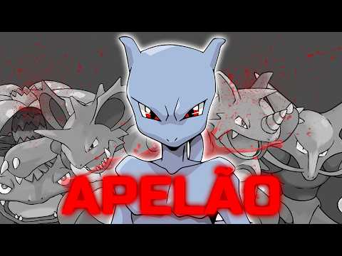 Speedrun de Pokémon, mas eu começo com o Mewtwo
