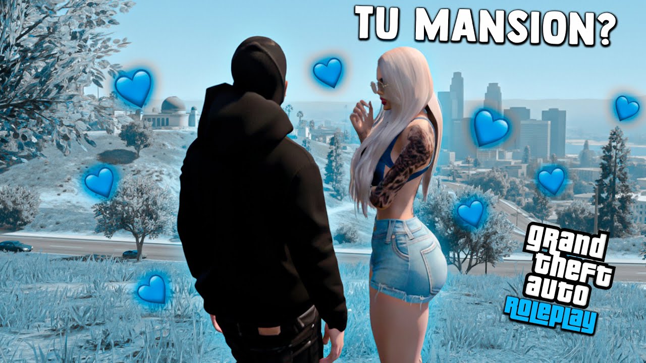 COMPRÉ una MANSION para ENAMORAR a la CHICA MILLONARIA de GTA5