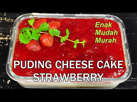 Puding Saus Strawberry
