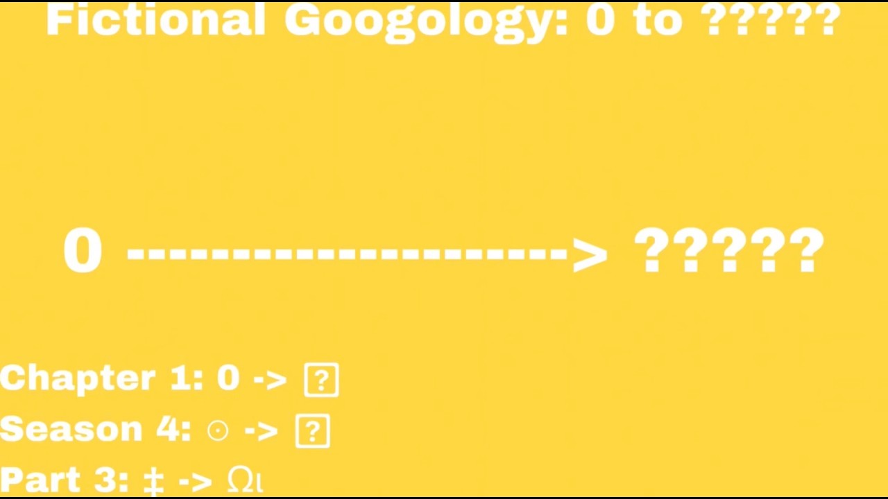 Fictional Googology: 0 to ????? (Season 4: part 3 interplanetary to omega-prestige infinity)