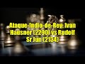 Ataque-Indio-de-Rey: Ivan Hausner (2290) vs Rudolf Sr Jun (2134)
