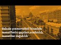 Bakıda çoxmərtəbəli binadakı mənzillərin qapıları sındırılıb, mənzillər dağıdılıb