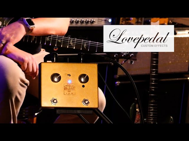 Lovepedal Custom Effects - Les Luis - YouTube