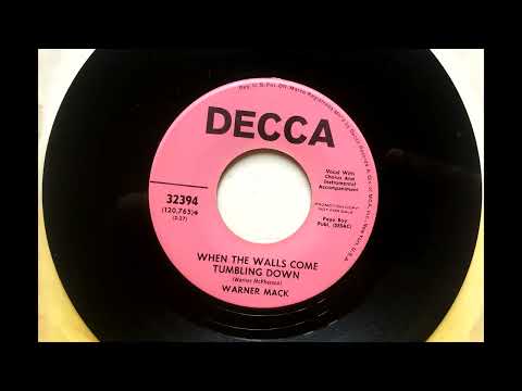 Warner Mack — When The Walls Come Tumbling Down , Warner Mack , 1968