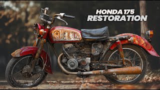 Rare 50 Years Old HONDA CD 175cc – Restoration Part 1