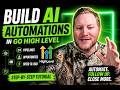 Build AI Automations In Go High Level (Pipelines, Opportunities &amp; Speed To Lead Tutorial)