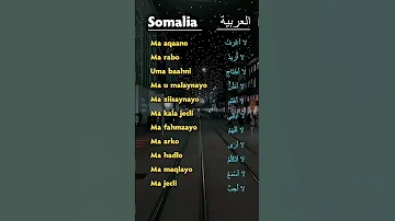Carabi To Somali Translate 
