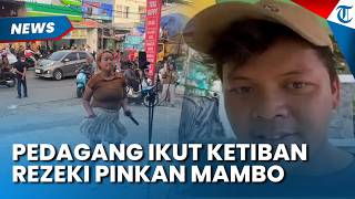 PINKAN MAMBO Brings Blessings to Traders, Her Live TikTok Show on the Roadside Draws Crowds