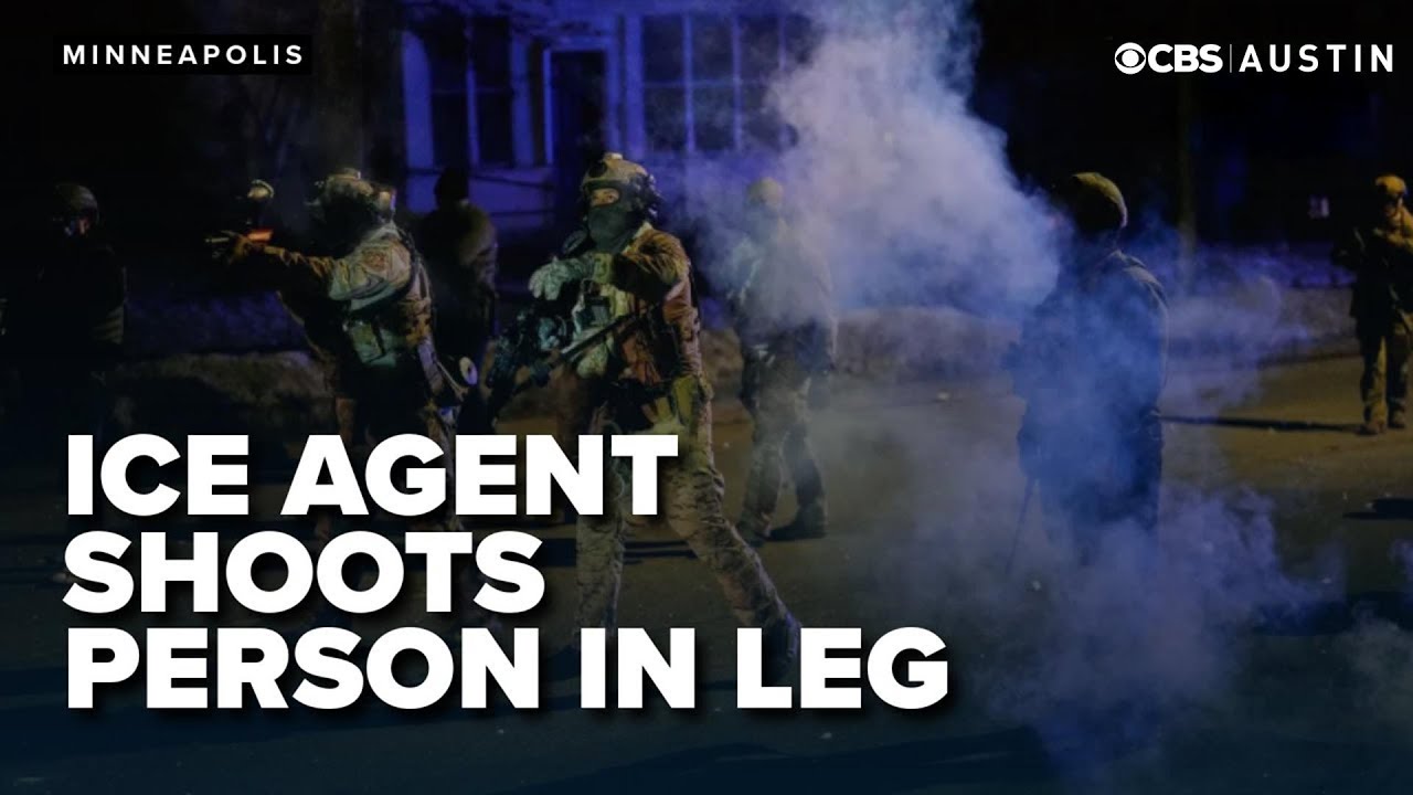 Federal officer shot person in leg after being attacked with a shovel