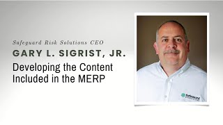 Developing the Content Included in the Mobile Emergency Response Plan (MERP)