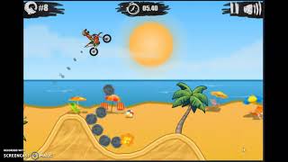 Being Trash at Moto X3M on Coolmath Games