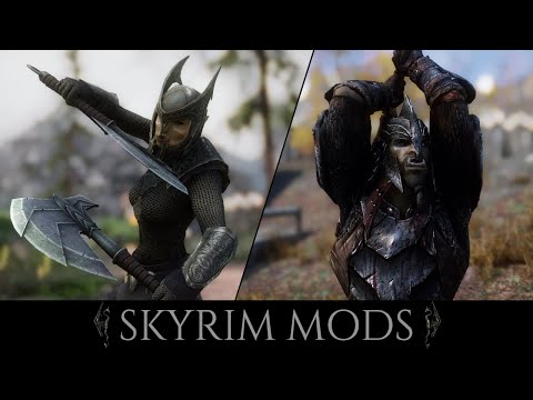 skyrim dunmer weapons mod