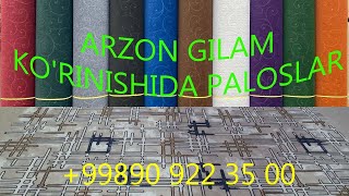 ARZON GILAM KO'RINISHIDA PALOSLAR. #gilamlar #arzon #gilam #uzbekona #ковры #ковёр #paloslar