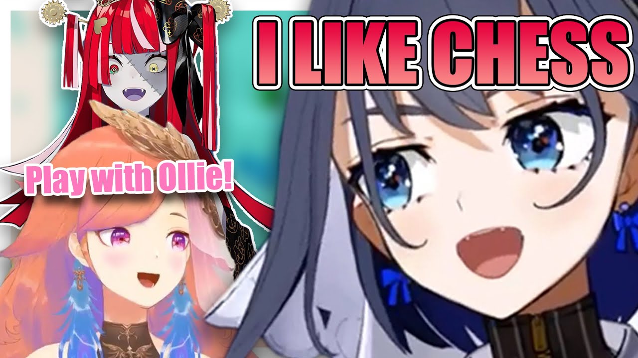 Kiara Surprised that Chess is Kronii's Favorite Board Game