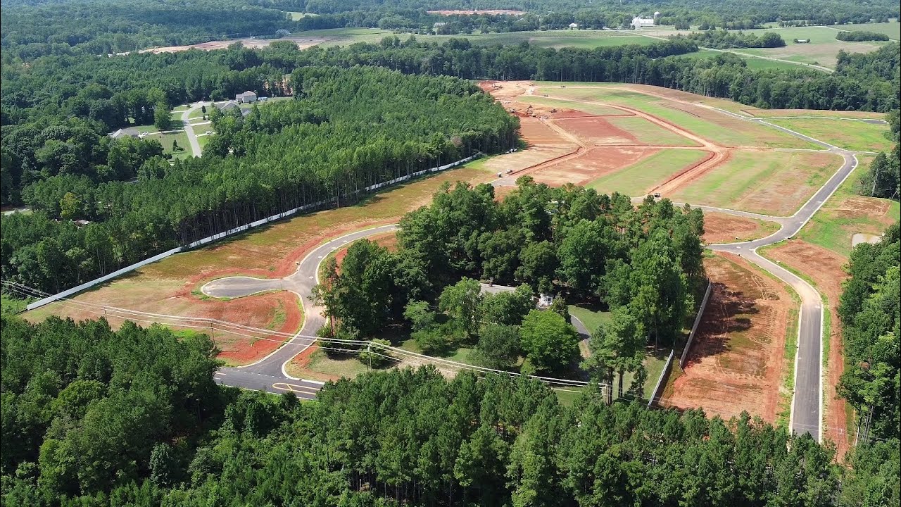 Construction Update at Riley's Meadow Development Graham, NC YouTube
