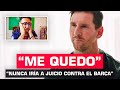 Reaccionando a la DECISIÓN de LEO MESSI...