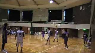 北区大会準決勝 4Q 前