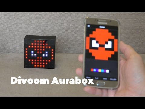Divoom Aurabox Bluetooth Speaker with Pixel Art Display