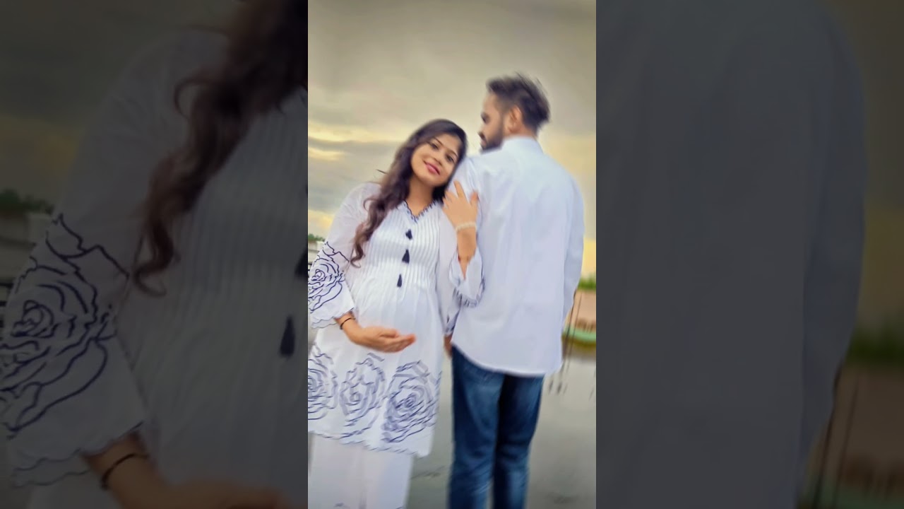 Maternity poses ideas| Couple maternity shoot |