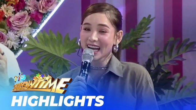 It's Showtime: Ate Gurl Jackie Gonzaga, INAMIN NA MASAYA KAHIT SINGLE!  (Step In The Name Of Love)