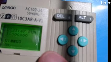 Cài thời gian thực cho ZEN-10C3AR-A-V2 OMRON_Lh mua hàng MR KHÔI 0988 79 29 43