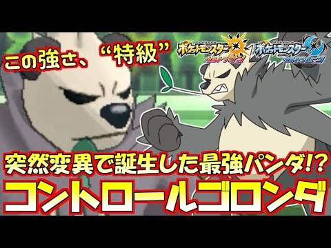 ポケモン コントロール ゴロンダ が強すぎる 最強の型を見つけてしまった ウルトラサン ウルトラムーン Youtube