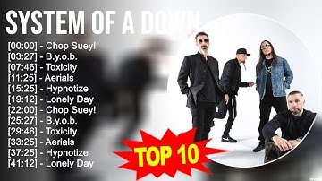 S.y.s.t.e.m o.f a D.o.w.n Greatest Hits ~ Top 100 Artists To Listen in 2023