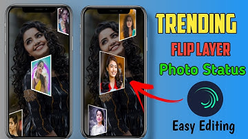 Alight Motion Flip Layer Status Editing।। Alight Motion Editing।।3d Status Kaise Banaye