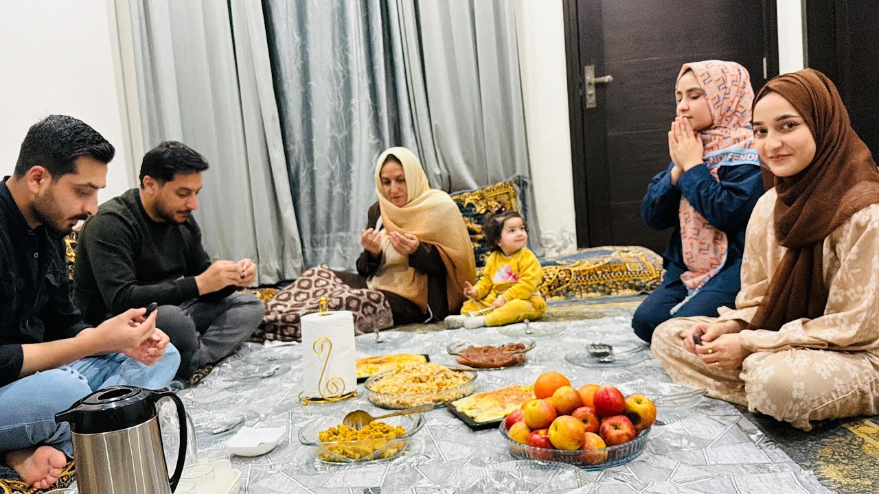 یک روز دیگر از ماه رمضان و پختن پاستا به افطاری😋🤲🏻