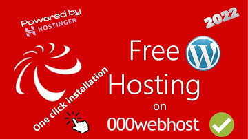 How to install WordPress on 000webhost | FREE web hosting